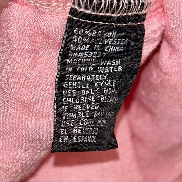 Unique Spectrum Boho Lightweight 3/4 Sleeve Fringe Tie Keyhole Front Blouse Top - Picture 5 of 8